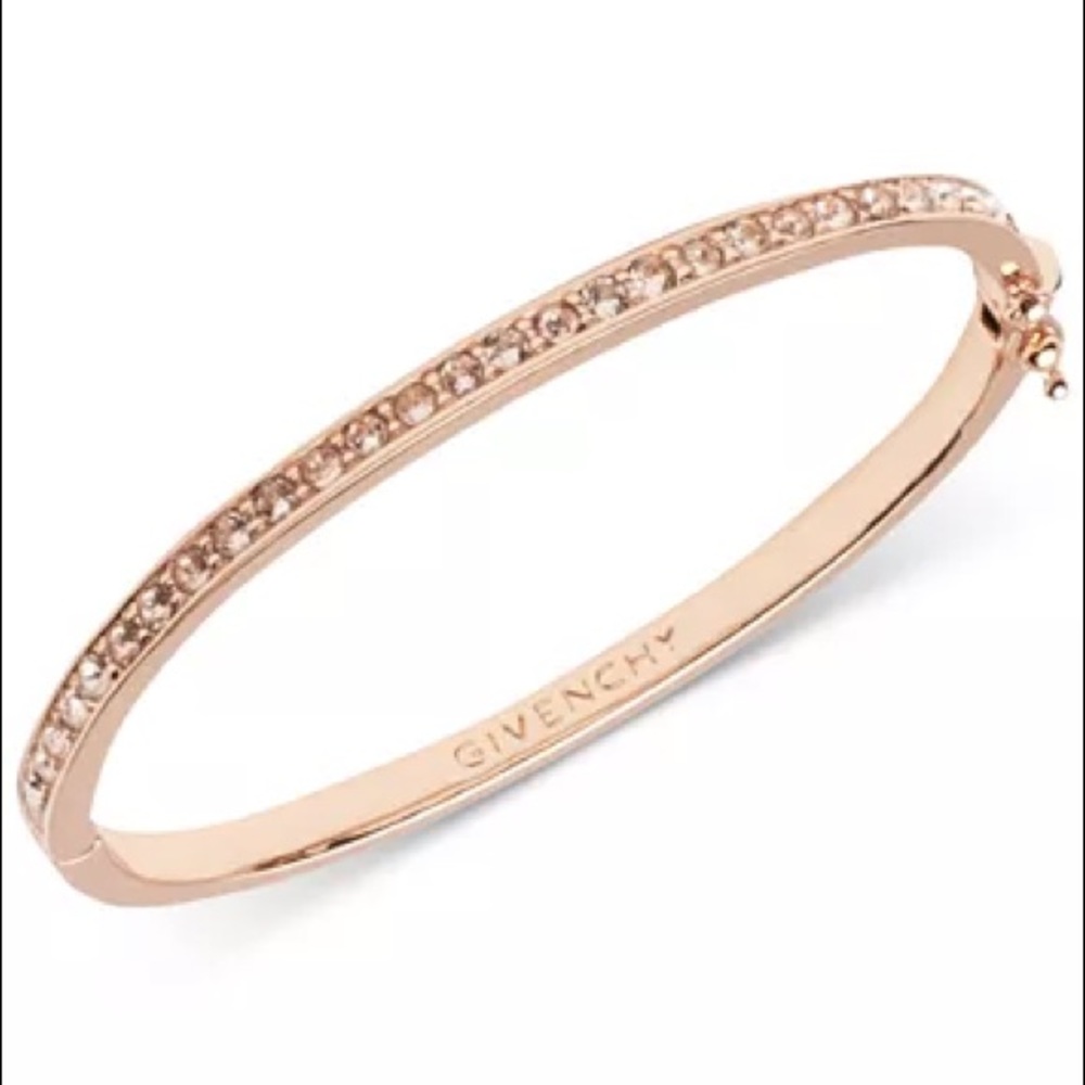 Silk Swarovski Element Bangle Bracelet